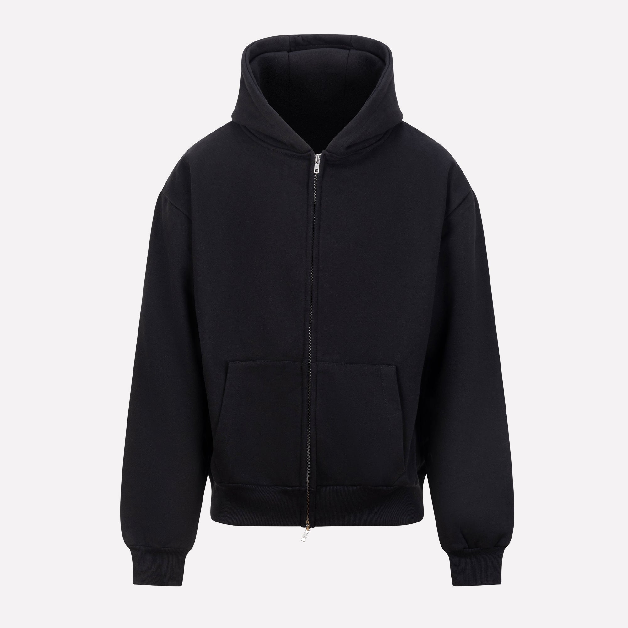 The Zip Hoodie Black